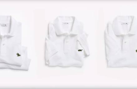 Lacoste’s Crocodile Replaced with Endangered Species Shape