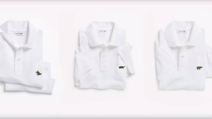 Lacoste’s Crocodile Replaced with Endangered Species Shape