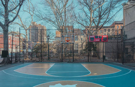 Charming Details of New York City Basketball Courts