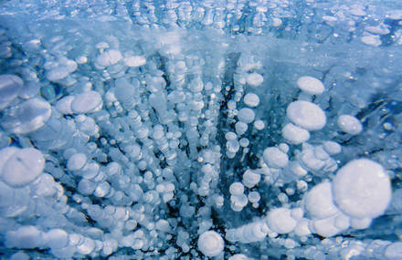 Stunning Photographs Of Frozen Baikal Lake In Russia