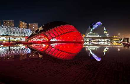 Amazing City Of Art And Sciences in Valencia