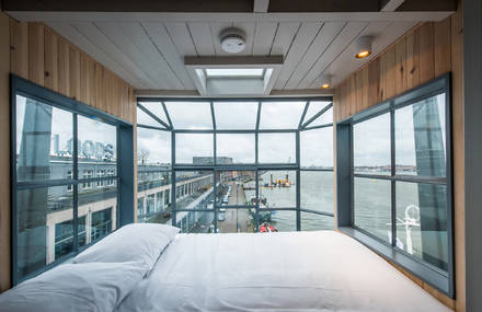 Surprising Crane Apartment in the Amsterdam Harbor