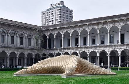 Futuristic Structure in Milan