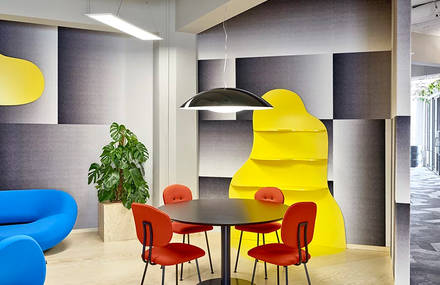 Colourful Office Interior Design
