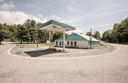 These Abandoned Gas Station are Stunning