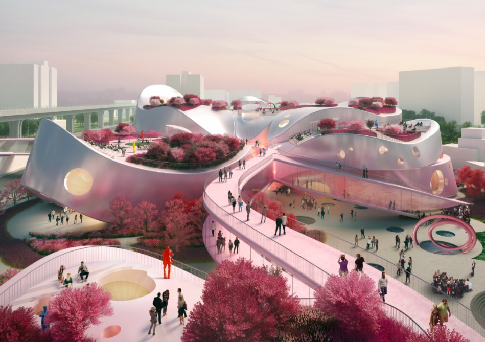 Pink-Coloured Building Design for Taoyuan?s Museum of Art
