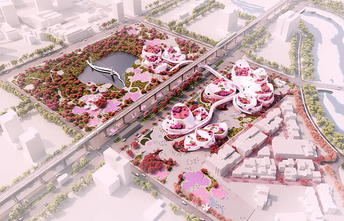 Pink-Coloured Building Design for Taoyuan’s Museum of Art