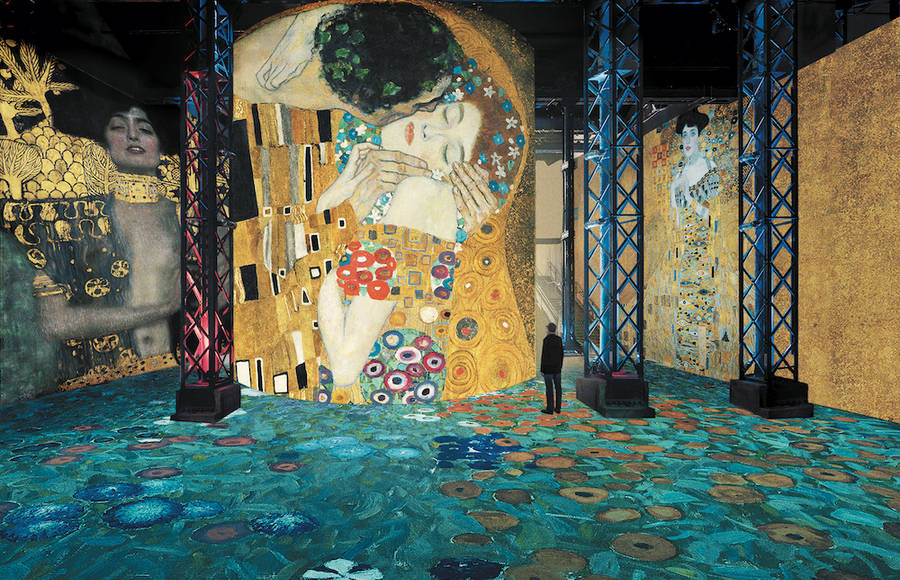 Immersive Exhibition on the Work of Gustav Klimt