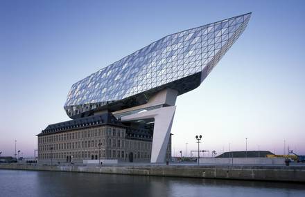 New Port House in Anvers by Zaha Hadid Architects