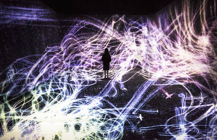 Immersive and Interactive Installation in Paris
