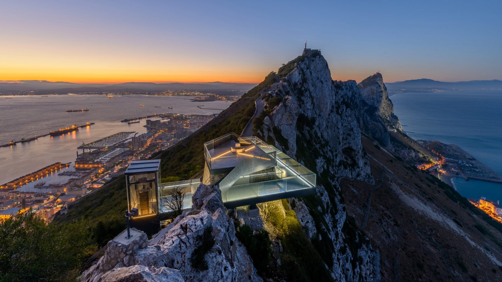 Breathtaking Viewpoint in Gibraltar