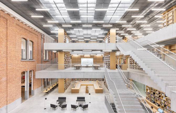 New Music School & Library in Belgium