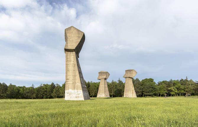 Enigmatic and Brutalist Sculptures in the Balkans
