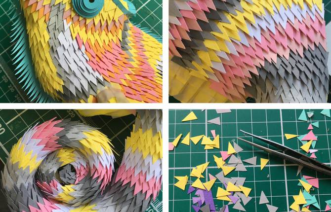 Tridimensional Paper Sculptures
