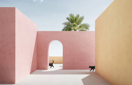 Minimalist Open-Air Architectures By Massimo Colonna