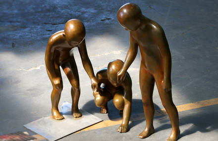 Beautiful Human Sculptures by Emil Alzamora