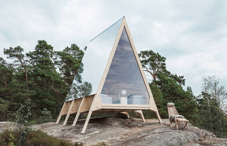 Minimalist Cabin Without Any Ecological Footprint