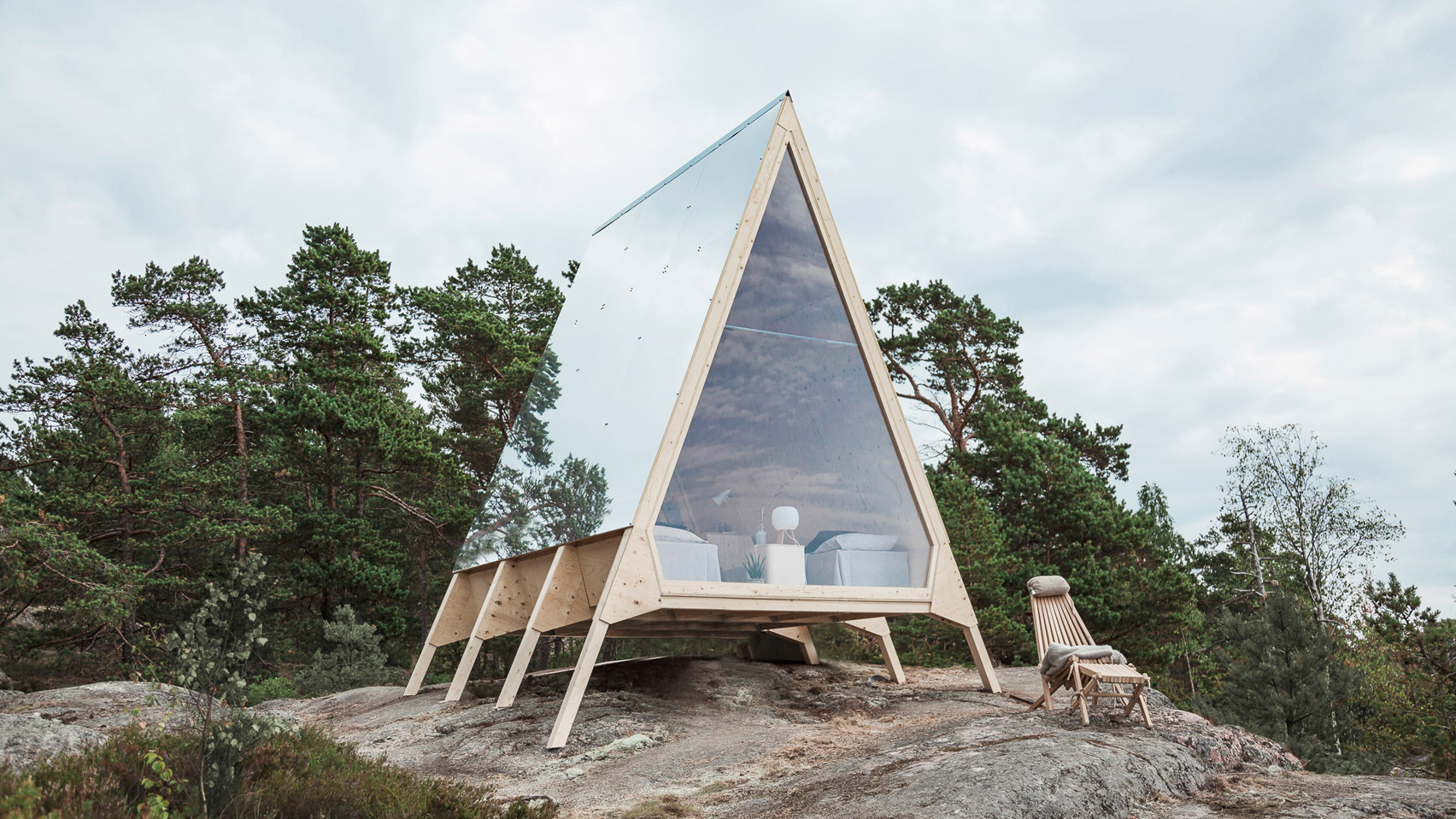 Minimalist Cabin Without Any Ecological Footprint
