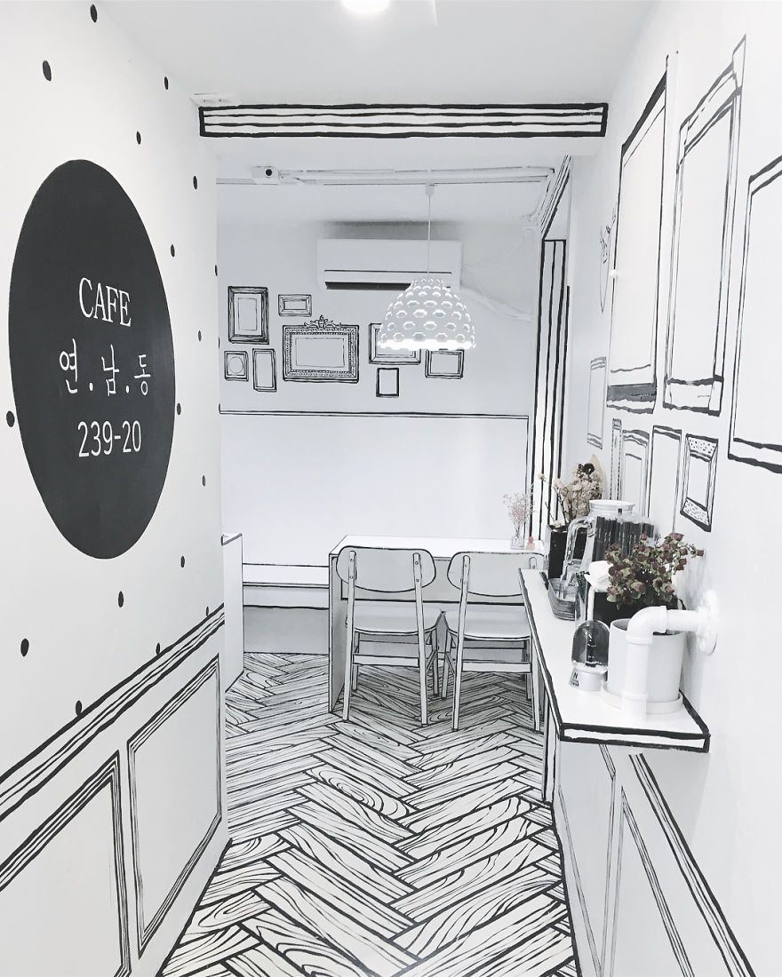 Incredible South Korean Cafe Cartoon Fubiz Media