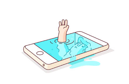 Cheeky Illustrations of Our Relationship with Social Media