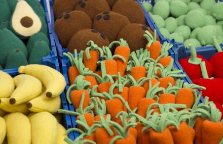 Fruit & Vegetables Made from Wool