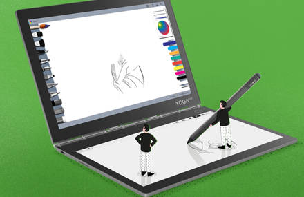 Digital Animations Signed by Parallel Studio for Lenovo