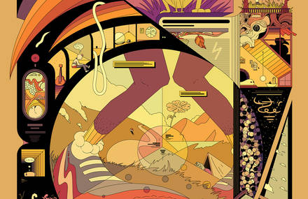 Inside Ori Toor’s Colorful Illustrational World