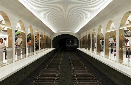 A Paris Ghost Subway Station Changed into a Restaurant