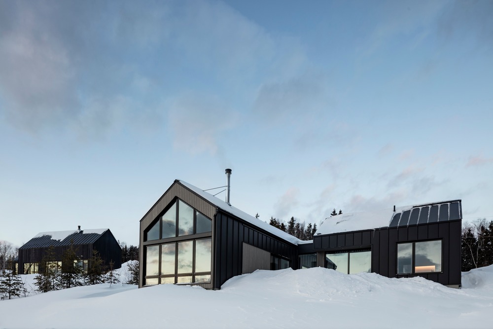 Splendid Chalet du Bois Flotté in Quebec