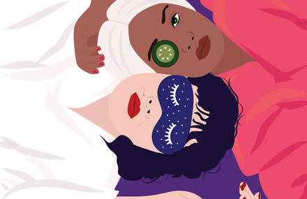 Dazzling Illustrations About Women’s Life