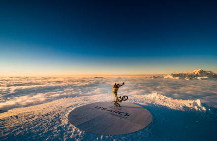 BMX Performance at 3226m High by Matthias Dandois