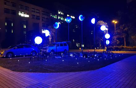 Moon Installation By WHYIXD
