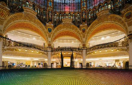 Funorama: Galeries Lafayette is Transformed into a Giant Playground