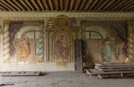 Endangered Frescoes in Photographs