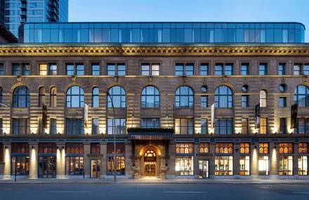 Birks Hotel Restored in Montreal Downtown