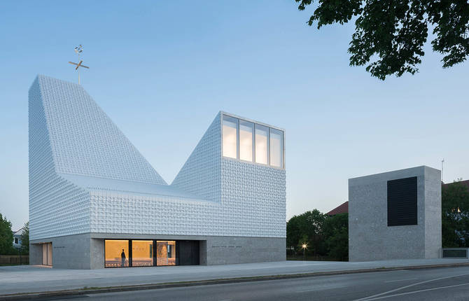 Unique Designed Church By Meck Architects