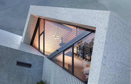 Impressive «Pentahouse» Made of Concrete