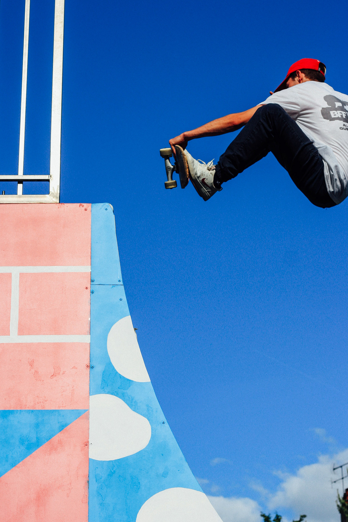 Colorful Design of a Skatepark