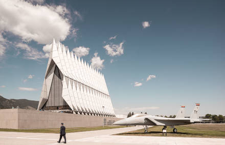 The Remarkable Cadet Chapel by Thibaud Poirier