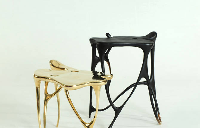 Bold Items of Furniture Looking like Chinese Ink