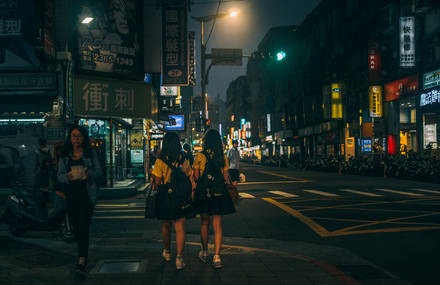 Nightwalk in Taipei