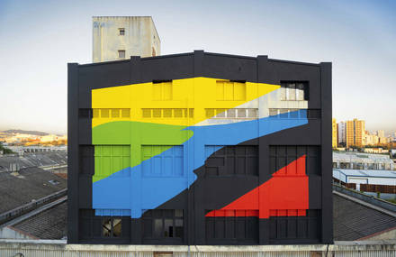 Vibrant Mural on a Building