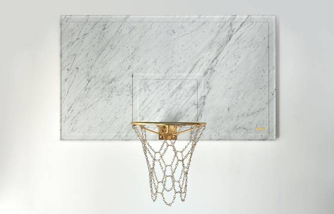 An Exhibition about Basketball in Paris at the Trajectoire Studio