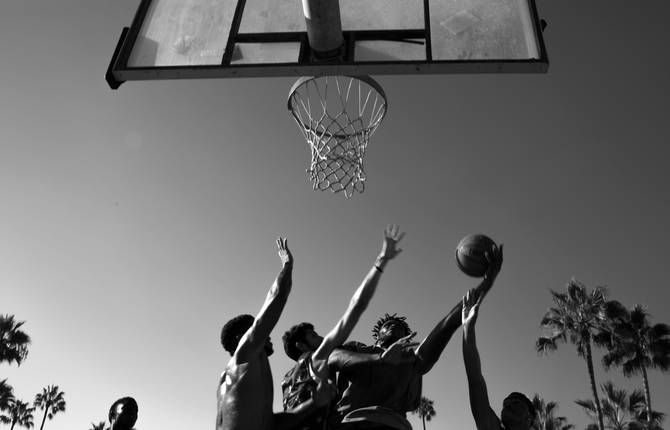 Basket-Ball in Venice Beach