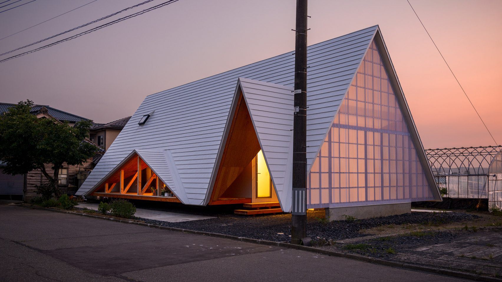 The Tent-Shaped House Making Waves in Japan