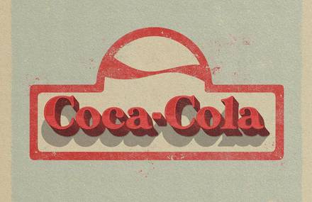 Modern Logos Revisited in a Vintage Style