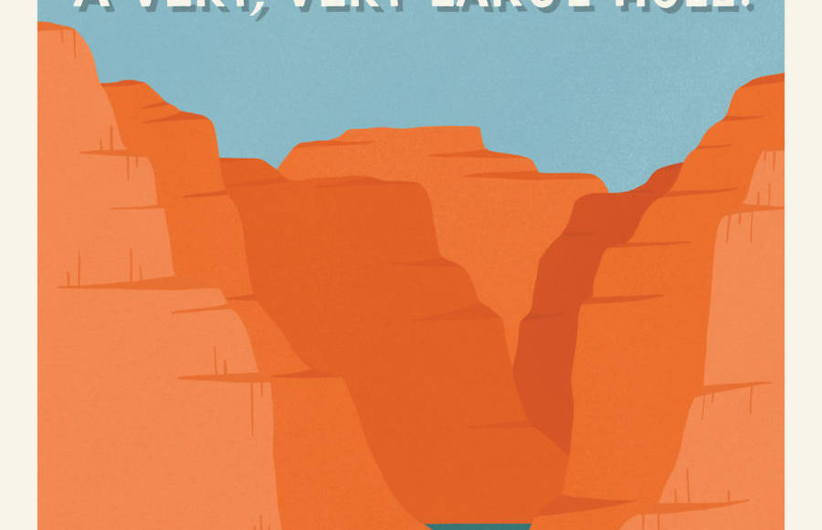 US National Parks Illustrated with Their Worst Reviews