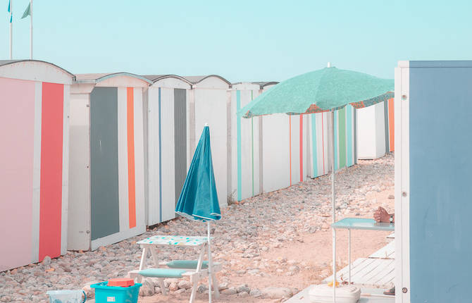 Beautiful Pastel Compositions at The Havre’s Beach