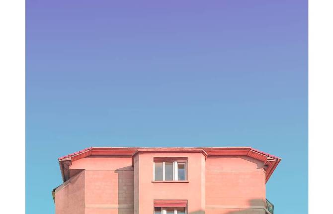 Blank City : Amazing Minimalist and Colorful Architectural Photographs