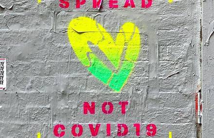Graffiti About the Coronavirus All Around the World